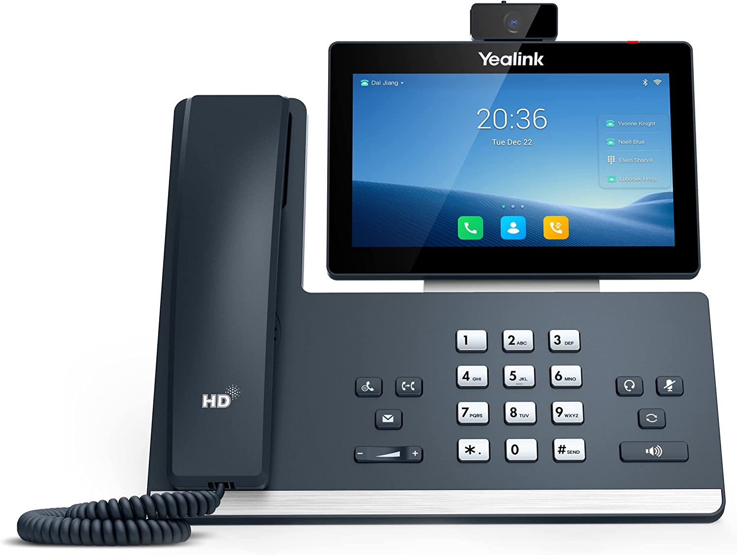 Yealink SIP-T58W mit Kamera SIP-IP-Telefon Yealink SIP-T58W mit Kamera SIP-IP-Telefon